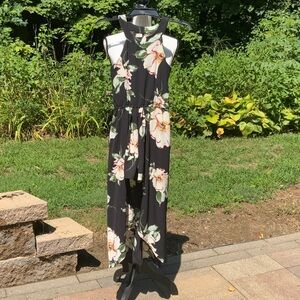 Three Pink Hearts Halter Dress with Shorts